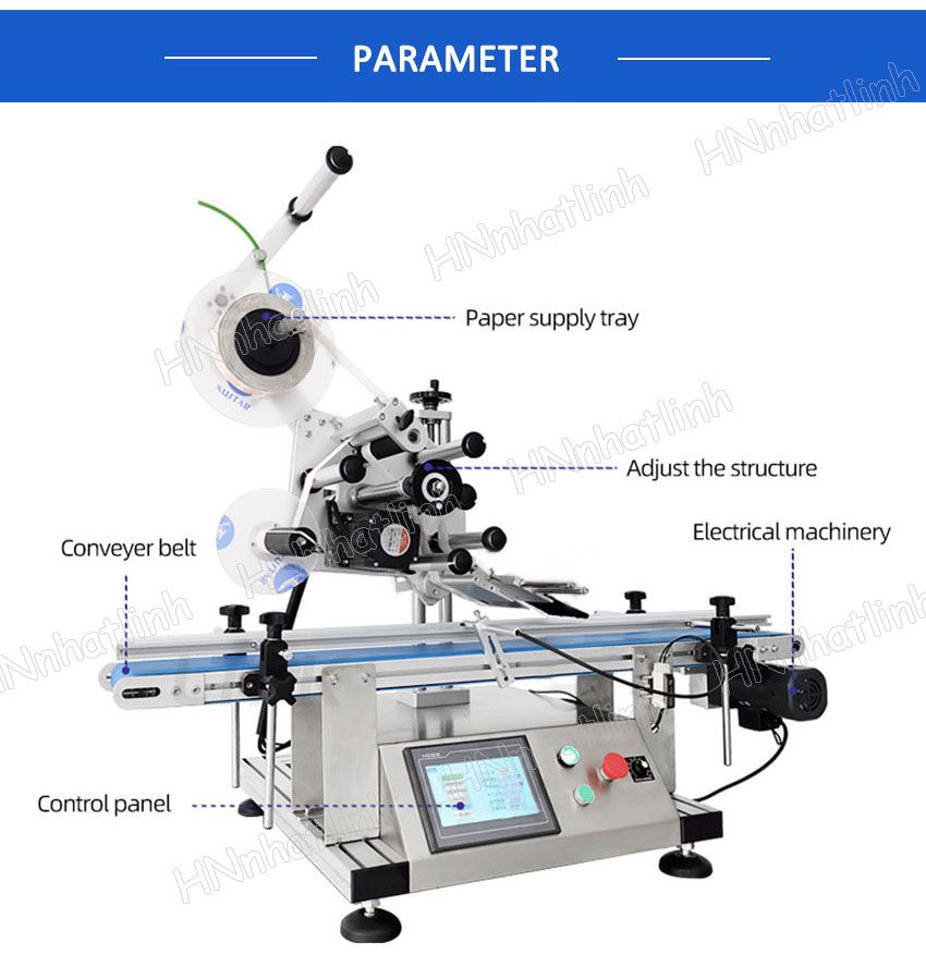 LT200-1 Automatische Flaschenaufkleber mit flacher Oberfläche, flache einseitige Etikettiermaschine für quadratische Flaschen, Buchshampoo, Händewaschen, mit Datumscodierer