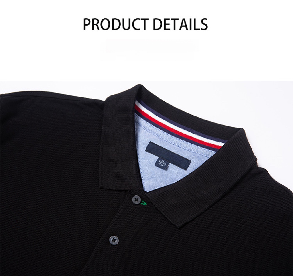 Brand polo Designer T-shirt High quality stand collar Solid color classic casual long sleeve polo shirt Original label Cotton polo shirt Size range XSXXL