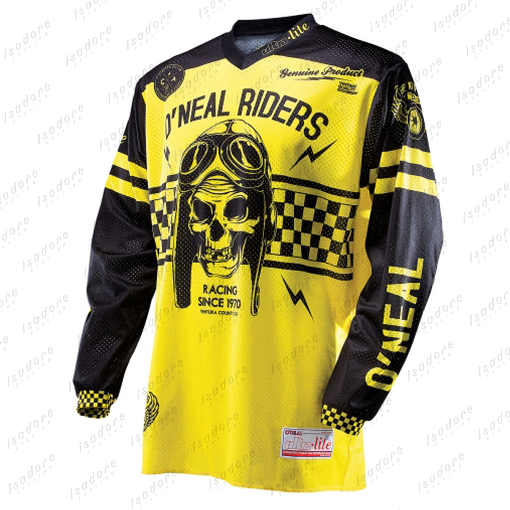 Downhill Jersey Mountain Bike Mtb Camisas Offroad Dh Motocicleta Motocross Sportwear Bicicleta Corrida Ciclismo Jersey