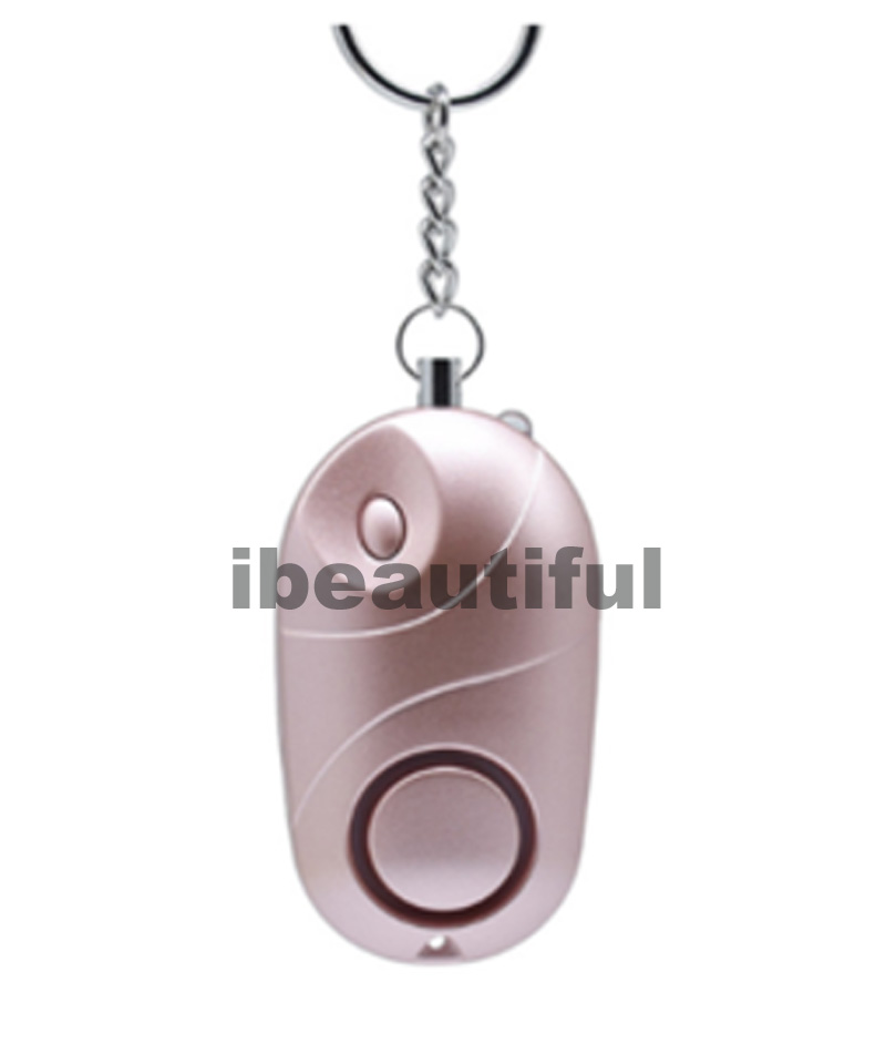 Personal Alarm Girl Women Old man Security Protect Alert Safety Scream Loud Keychain 130db Egg