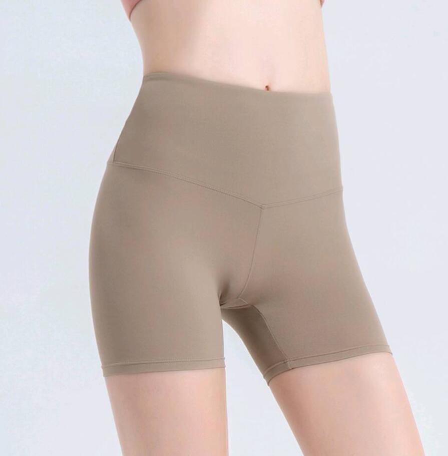 Lulunude Women's Joga Spodnie pokazują wąską talię i podnoszenie spodnie biodrowej Spodnie fitnessowe ciasne środkowe spodnie rowerowe