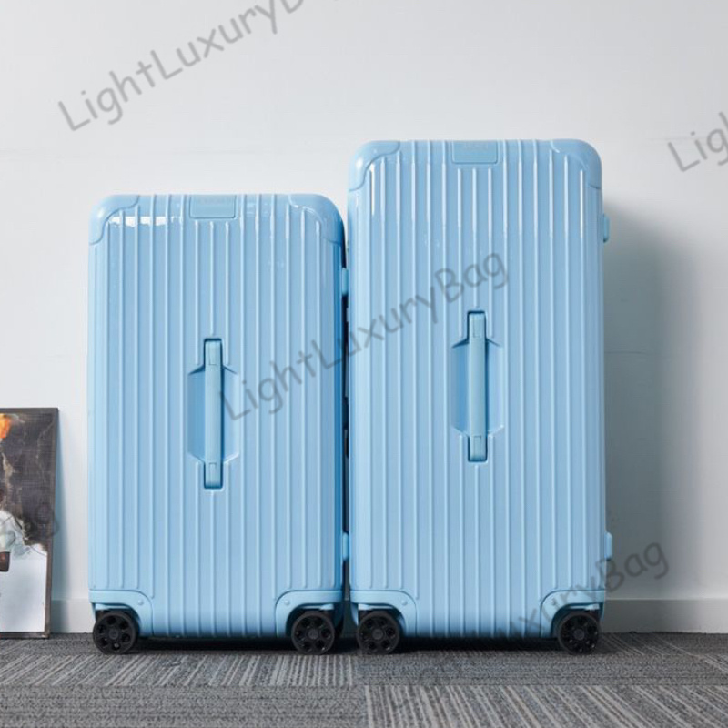 Glossy Trolley Case Super Large Capacity Luggage Net Celebrity Suitcase Soft Luggage Carry On Luggage With Wheels 2023