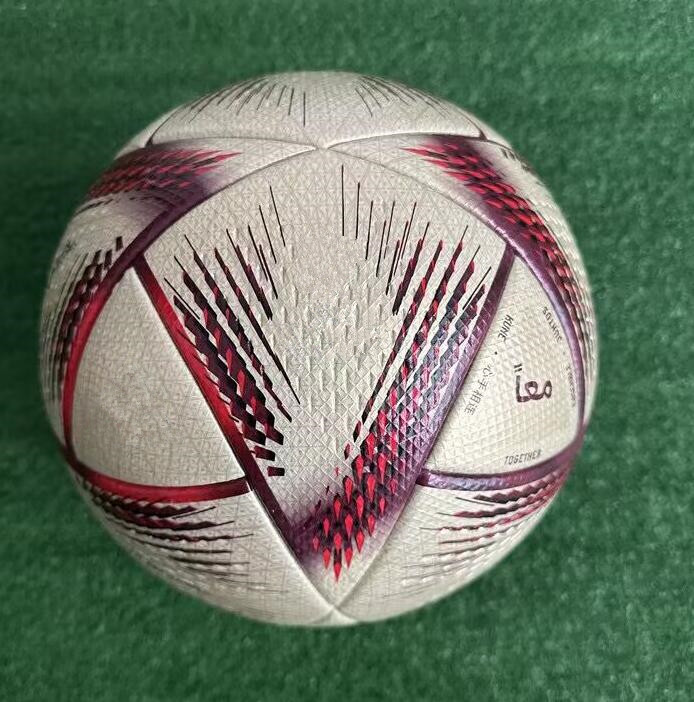 Ballon de football de taille 5, nouveau modèle mondial, coupe de haute qualité, joli match de football, expédier les ballons sans boîte d'ajout d'air, 2022