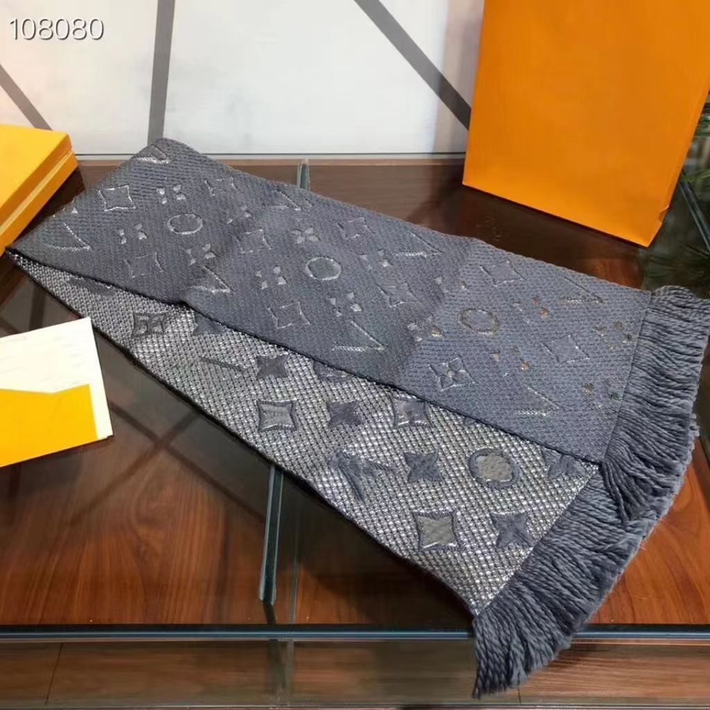 Diseñador mujer Bufanda de cachemira nueva moda otoño invierno cálido chal bufanda Impresión de letras Bufanda de lujo Cachemira Invierno Pashmina Wraps regalo Diseñador Nuevas bufandas