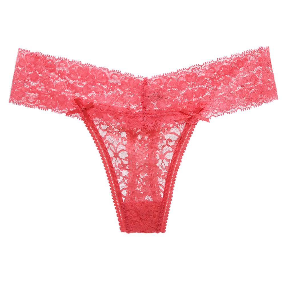 String sexy en dentelle grande taille pour femmes, tailles européennes et américaines standard, S-2XL