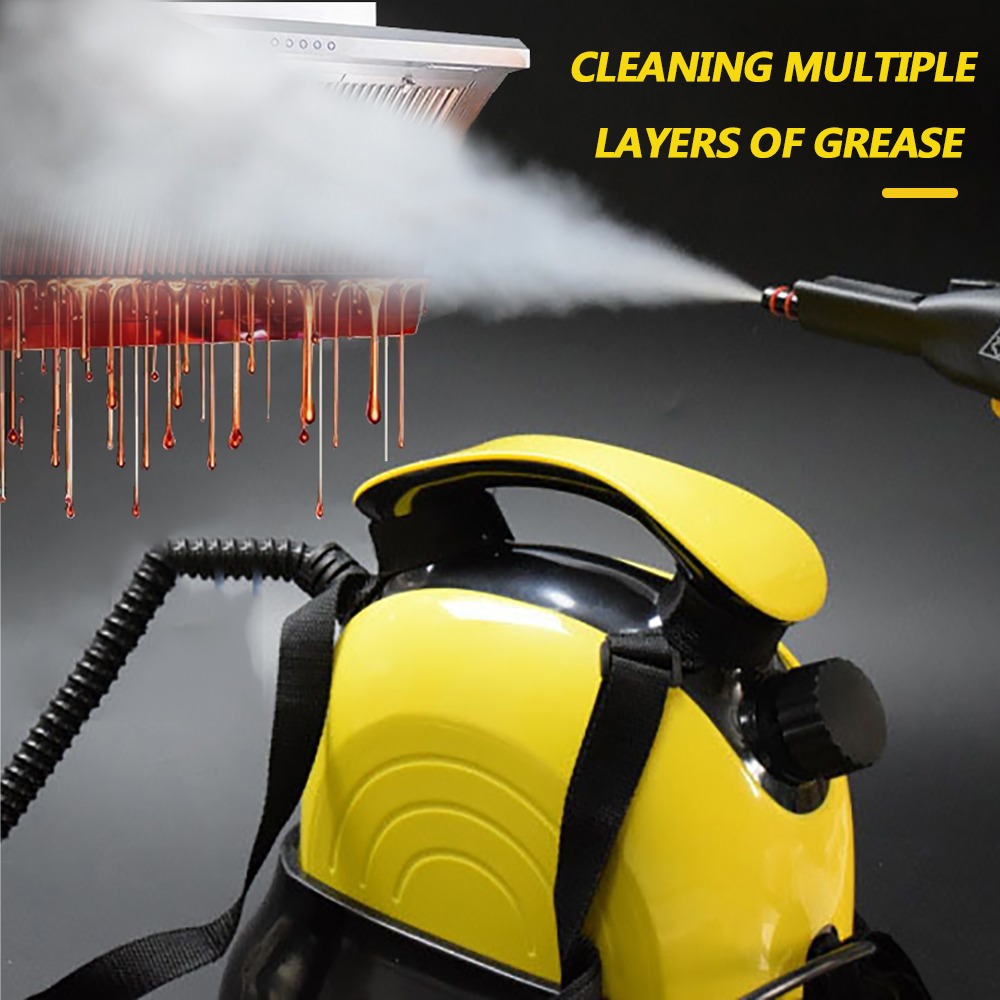 1500W Household Steam Cleaner 4bar High Temperature High Pressure Cleaning Machine Air Conditioner Home Car Cleaning Tool