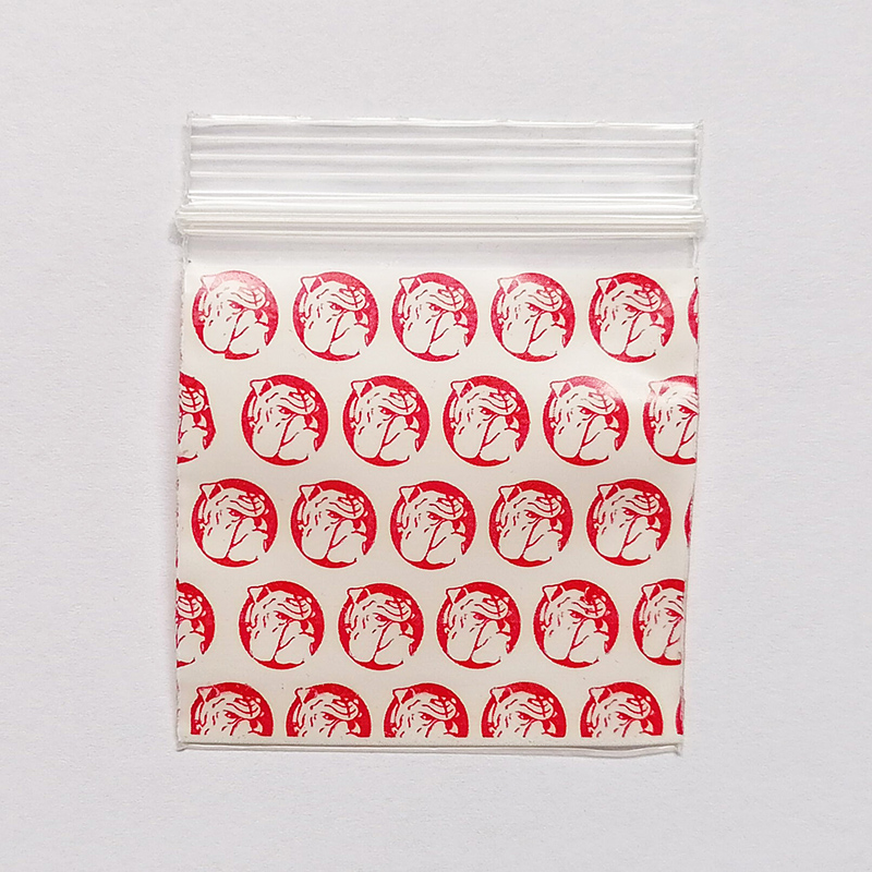 5 x 6 cm torbalar baskı mini ploy torbalar ot saklama çantası için tütün kendi kendine conta plastik poli zip kilit çantaları ziplock