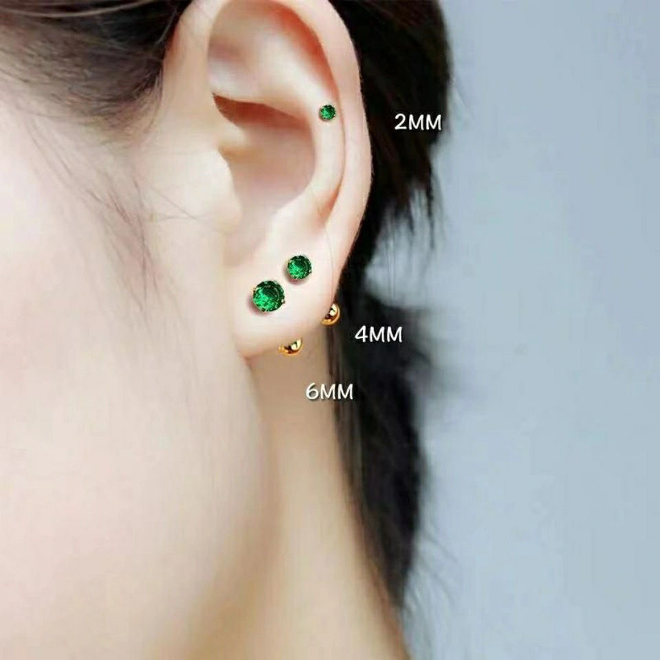 10A Fashion Dumbbell Women Lady Earrings Designer Silver Gold Love Earrings Wedding Promise Engagement Earring Gift Never Fade shaped shower without picking