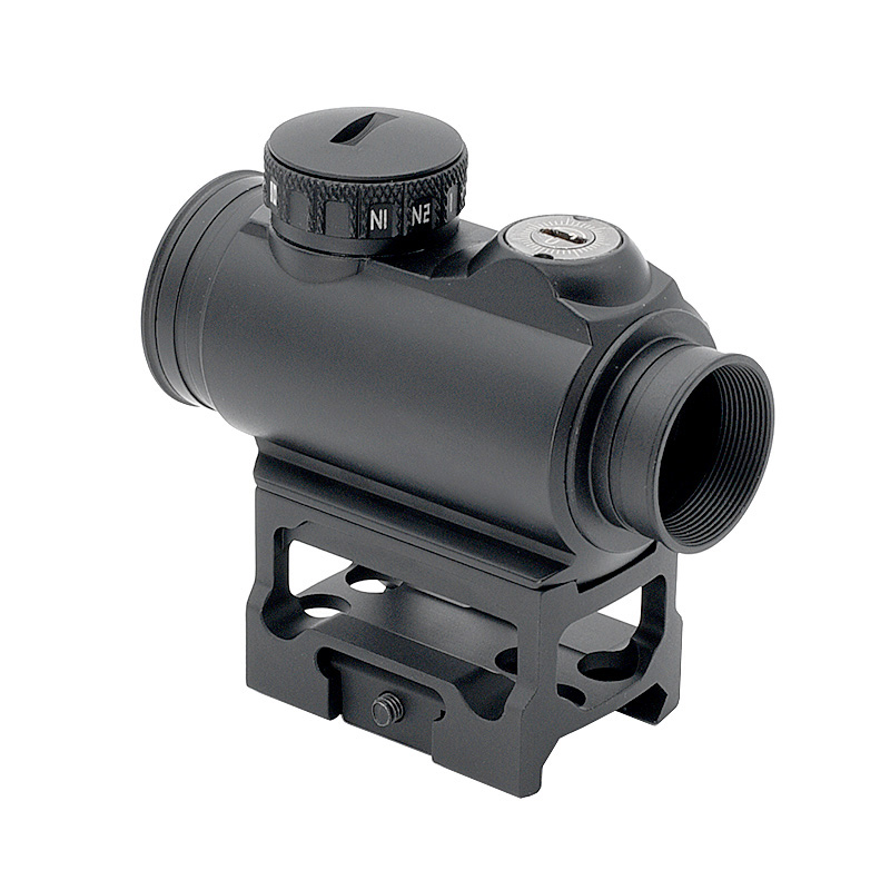 Tactical ROMEO-MSR 1x20mm 2 MOA Red Dot Sight Durable Waterproof Lightweight Ultra-Compact Gun Sight with Absolute co-witness Mount and Flip-Back Lens Covers