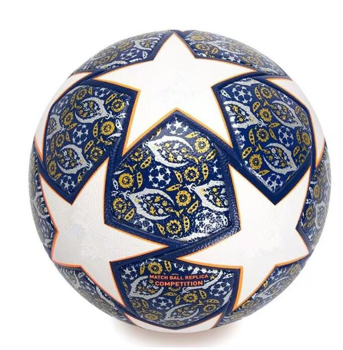 2023 2024 Top quality European champion Soccer ball 23 24 League Final KYIV PU size 5 balls granules slip-resistant football 1SJM