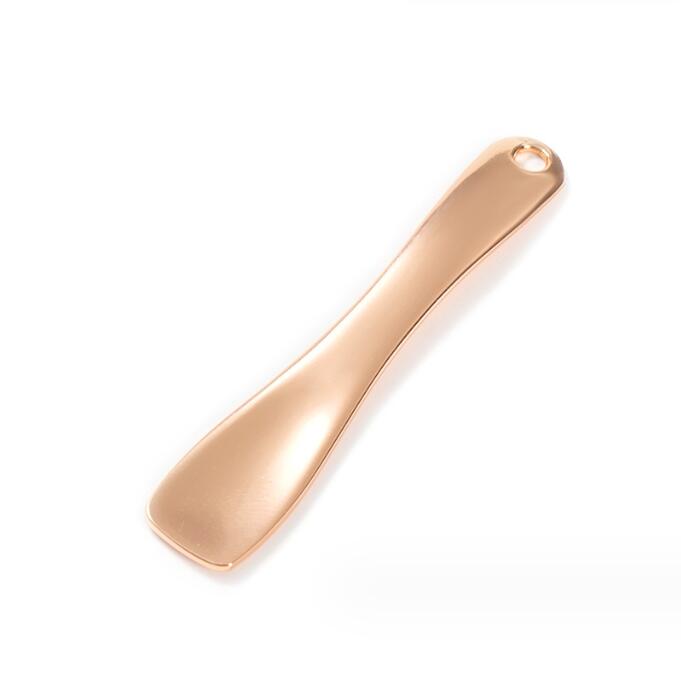 Zinklegering Gouden Lepel Spice Poeder Schop Dabber Dab Scoop Roken Accessoires Tool Voor Snuff Snuiven Sniffer Olie Waterpijp