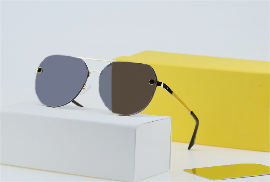 نظارة شمسية مصممة بالجملة النظارات الشمسية الأصلية النظارات في الهواء الطلق مرايا سيدة كلاسيكية للنساء والرجال النظارات