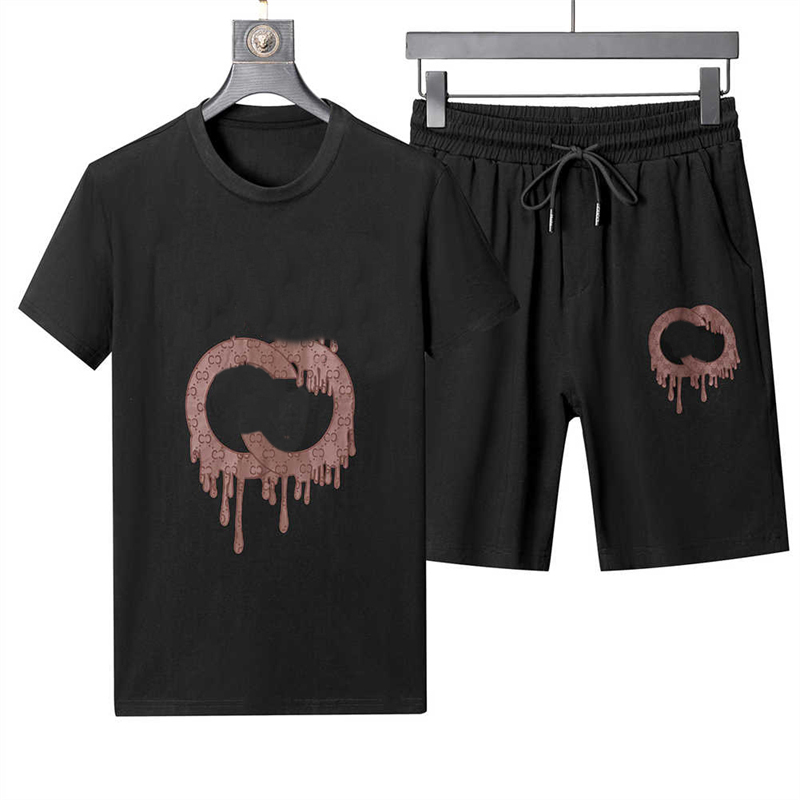 Herren-Polos, Trainingsanzüge, Modedesigner-T-Shirt und Hosen, 2-teilige Sets, einfarbiger Anzug, hochwertige Herren-Trainingsanzüge, Hip-Hop-Herren-Shorts, Größe M-XXXL