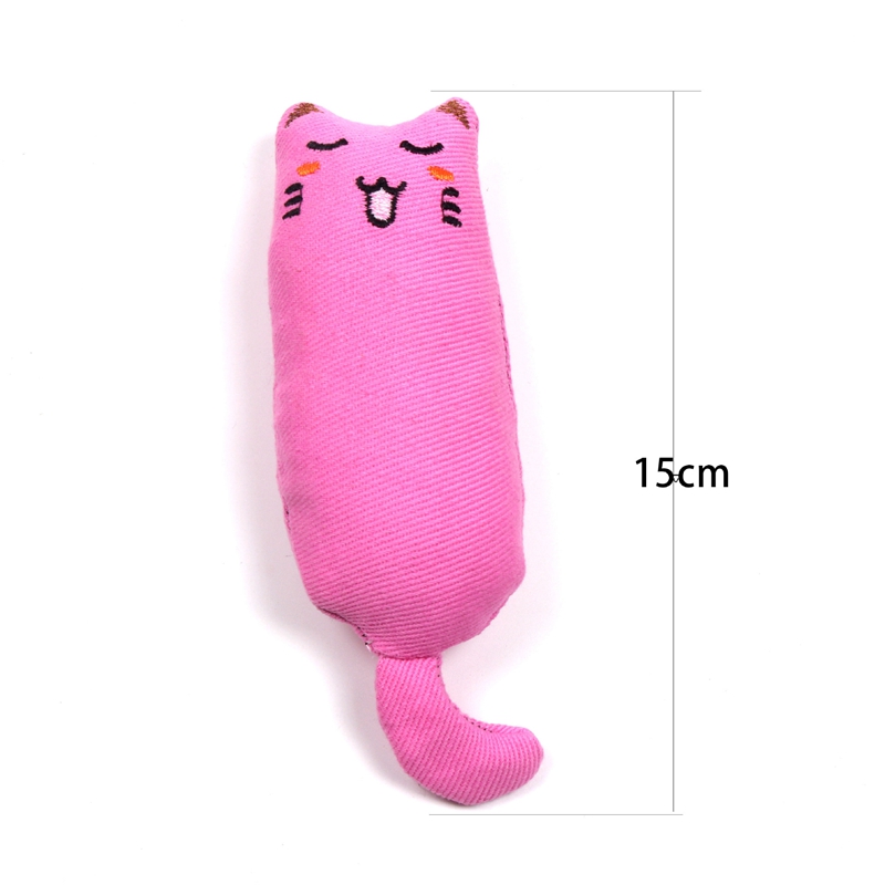 Cat zęby szlifowanie zabawek zabawne interaktywne pluszowe kota