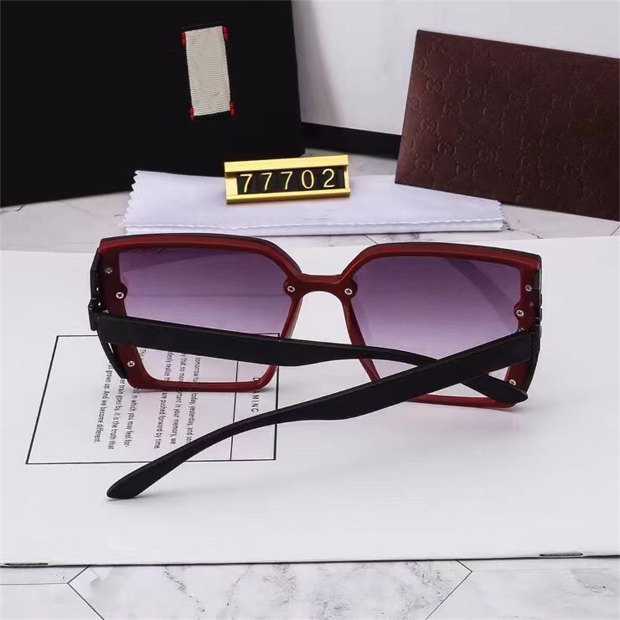Gafas de sol de lujo clásicas para hombres y mujeres, gafas polarizadas UV400, gafas de sol con marco cuadrado grande de alta calidad