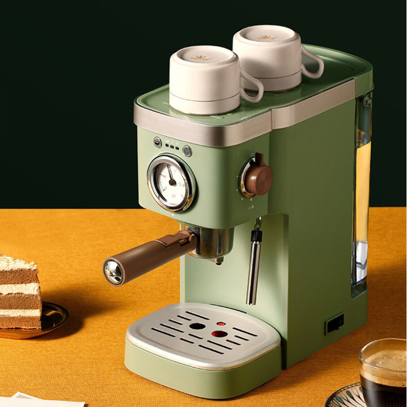 20 Bar Italian Semi-Automatic Coffee Maker Cappuccino Milk Bubble Americano Espresso Machine1050W