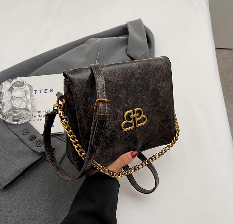 Nowa łańcuchowa torba na ramię luksusowe torebki miękkie torby
