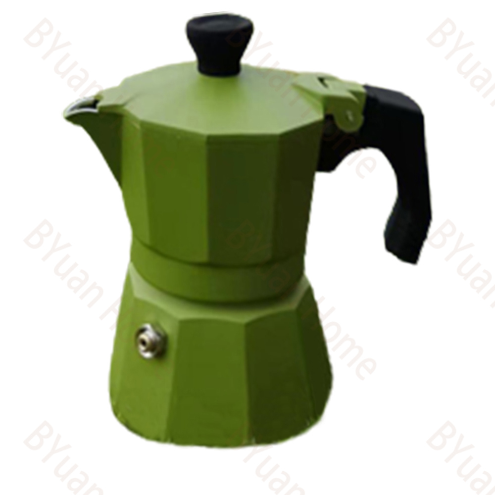 MINI 1 Tasse Mokka-Kanne manuelle Kaffeemaschine Outdoor-Heim-Espresso-Kaffeemaschine Kanne