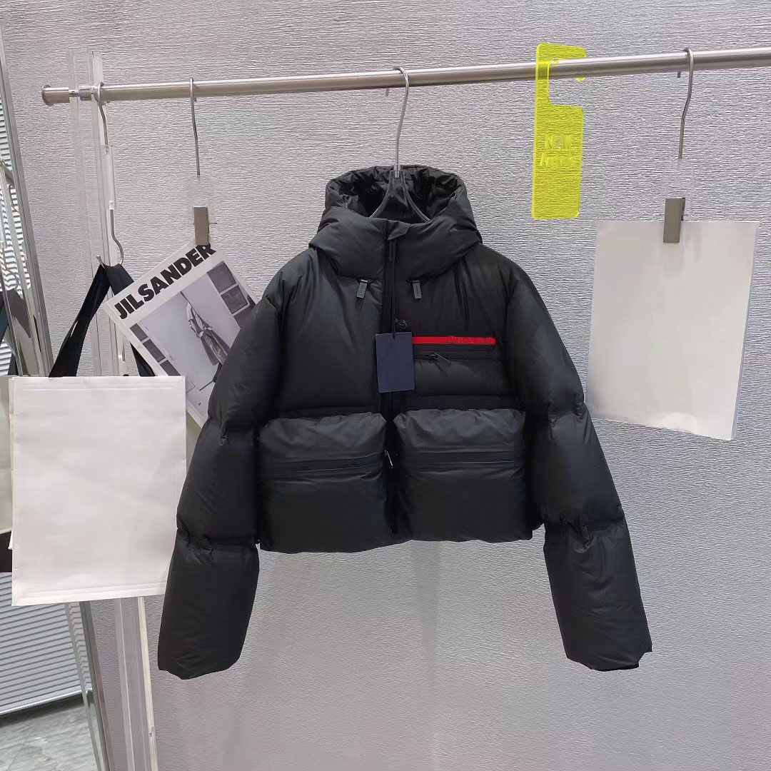 23pd giacca da donna parka piumino moda giacca corta stile corsetto sottile vestito spesso giacca a vento tasca fuori misura cappotti caldi della signora sl