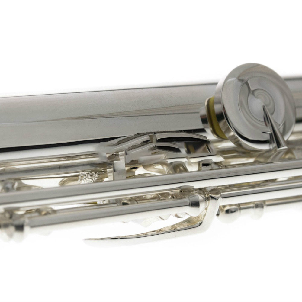 665 Флейта Высококачественная посеребренная 17-клавишная флейта с открытым отверстием