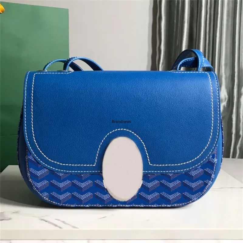 Wprzewane torby na ramię luksusowe designerskie kobiety Wysokiej jakości Crossbody Messenger Messenger Saddle Bag Fashion torebki i torebki 2491