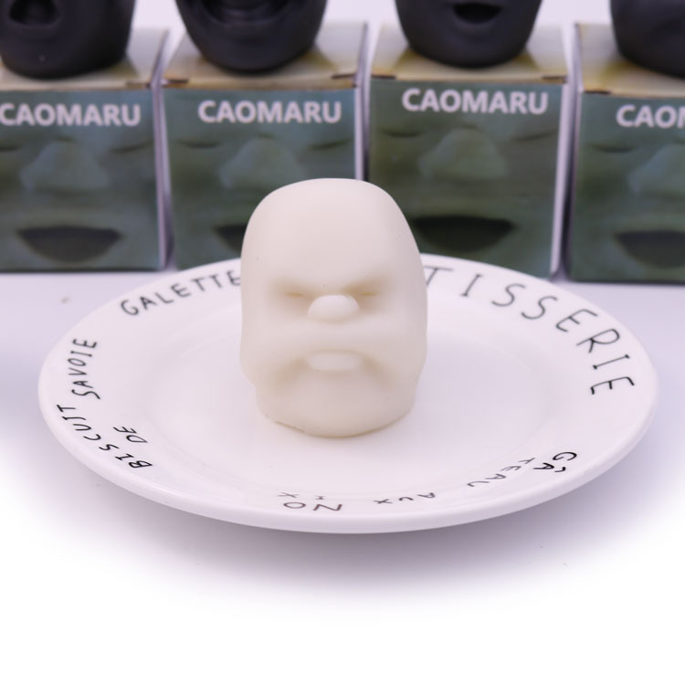 재미있는 얼굴 Mochi squishy 장난감 소프트 3D 헤드 인형 스퀴즈 파티 편안한 구호 감각 스 콰이시 학생 장난감 선물