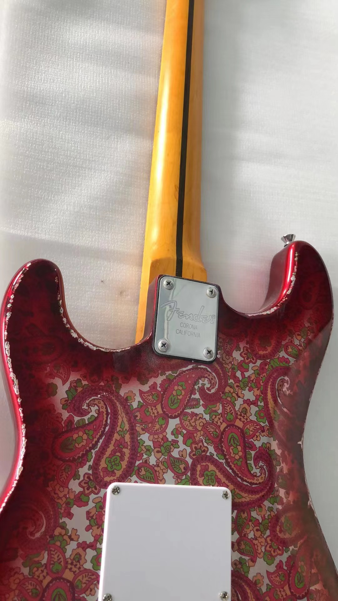 Guitare électrique Relic, corps en aulne, matériel chromé