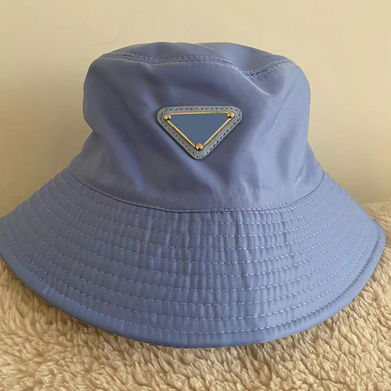 Spring outdoor travel high quality bucket hat wide brim hat embroidered alphabet men and women basin hats