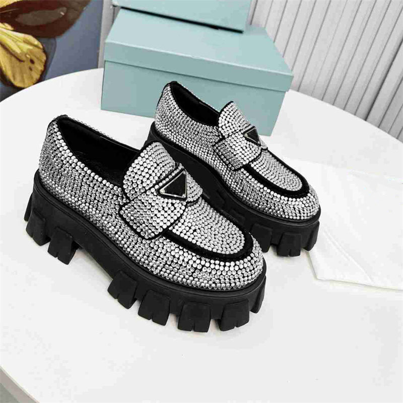 Genuine Leather Flats Fashion Women Thick Sole Elevated Casual Loafers Brand Designer Ladies College Style Gear Anti slip Sole Comfortable Flat Shoes Footwear