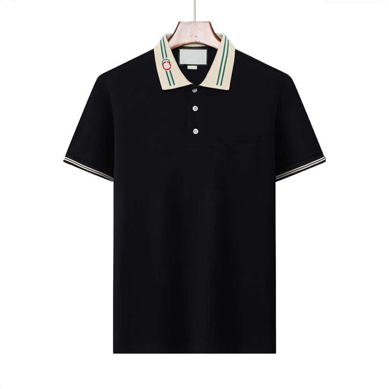 Herren-Designer-Poloshirt, Sommerhemd, Stickerei, kurze Ärmel, lässiges Herren-T-Shirt, Polo-Trainingsanzug-Set, Größe M-3XL