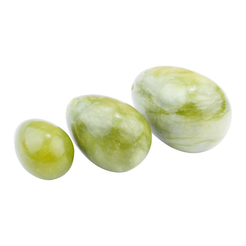 Natural Green jade yoni jaja