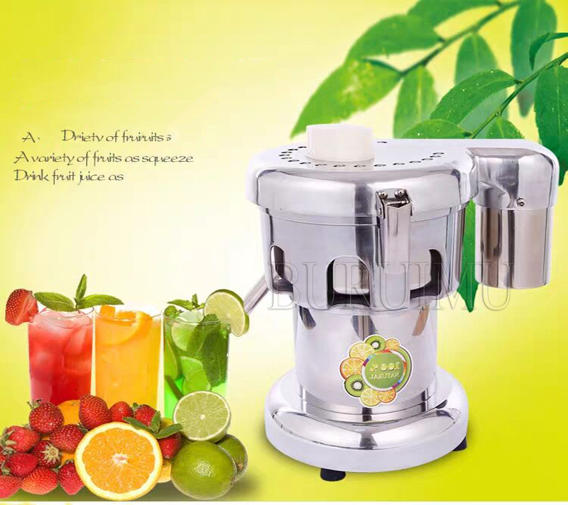 Commerciële Groente Fruit Juicer Rvs Oranje Wortel Gember Sap Squeezer Machine