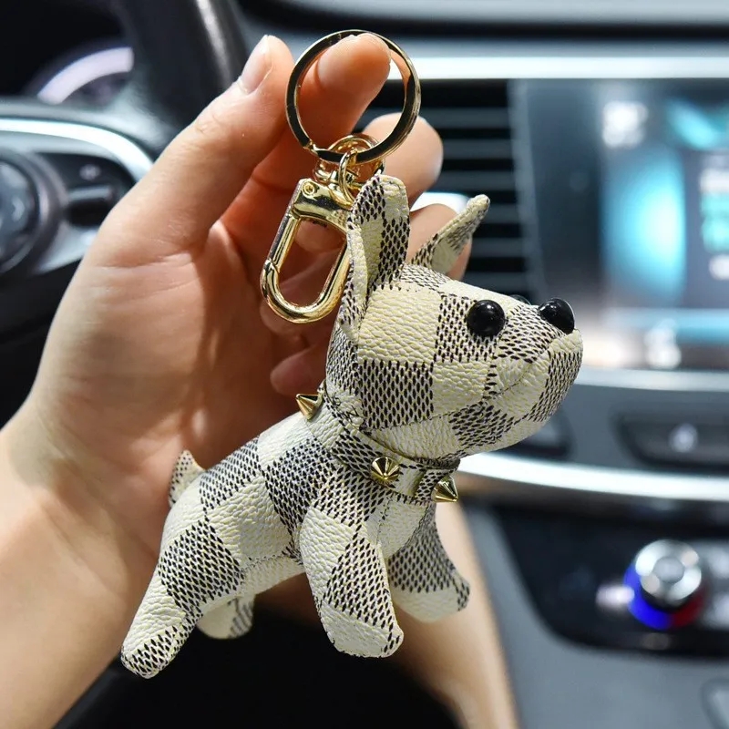 Nyckelringar Fashion Key Buckle Purse Pendant Påsar Dog Design Dollkedjor Bil Keybuckle Keychain 6 Alternativ