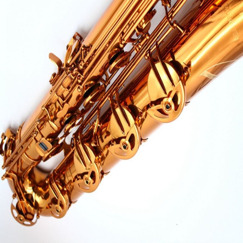 Il Belin Nowy e płaski baryton saksofon czarny nikiel powierzchnia profesjonalna mosiężna instrumenty muzyczne saksoły