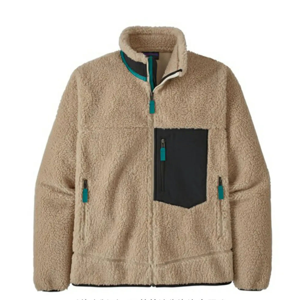 Diseñador 23SS chaqueta para hombre grueso cálido abajo clásico retro antumn invierno pareja modelos cordero cachemira abrigo de lana hombres mujeres ropa