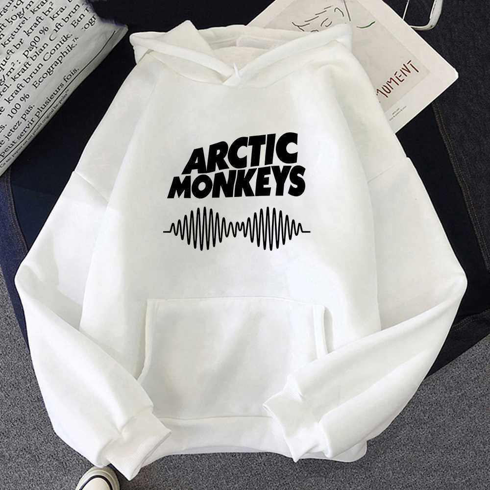 Men Fashion Hoodies Rock Arctic Monkeys Print Hoodie Hip Hop Coats Rapper Unisex Clothing