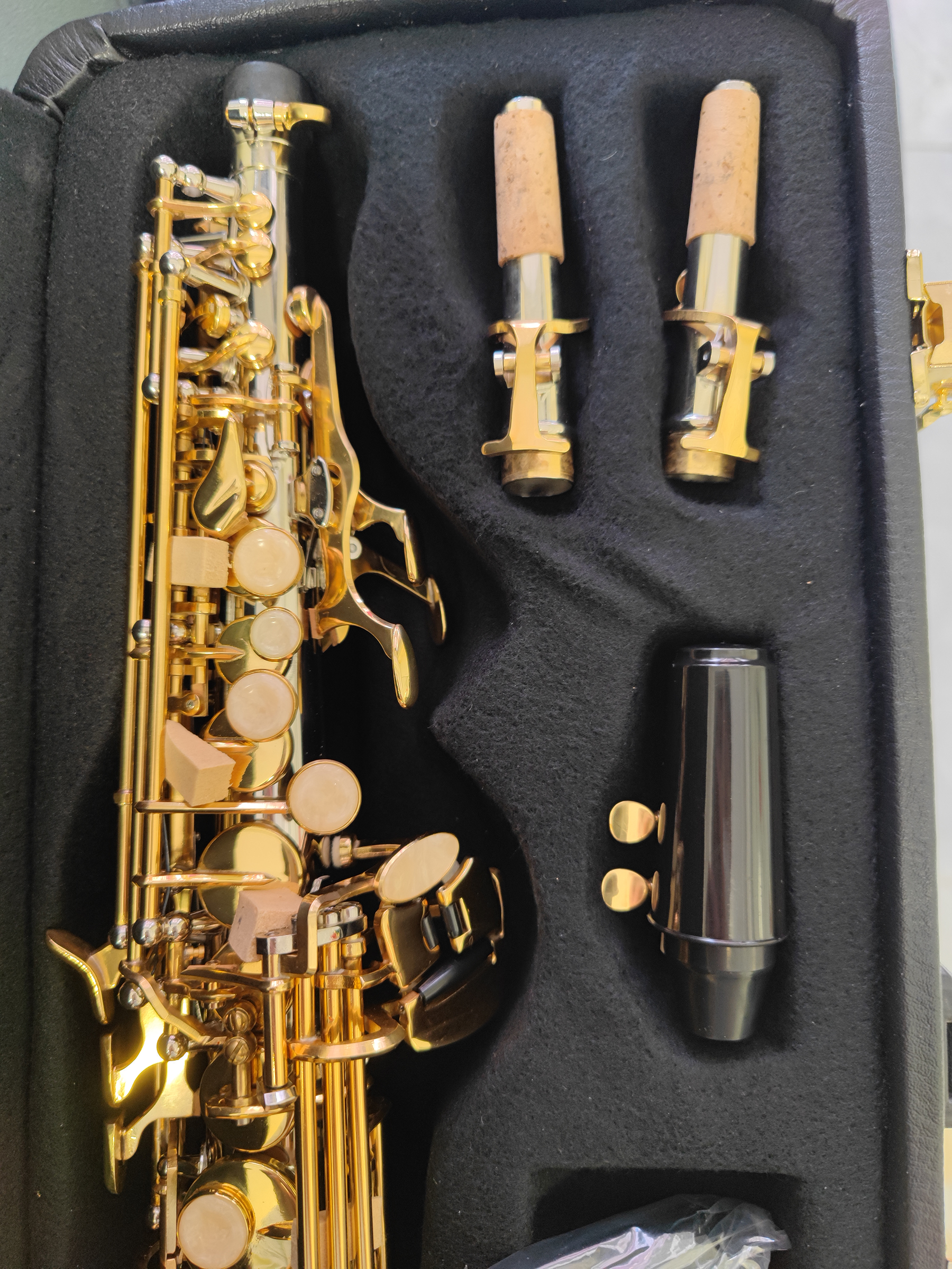 Original O37 estructura uno a uno modelo Bb saxofón profesional de tono alto cobre blanco chapado en oro instrumento de saxofón B-tune