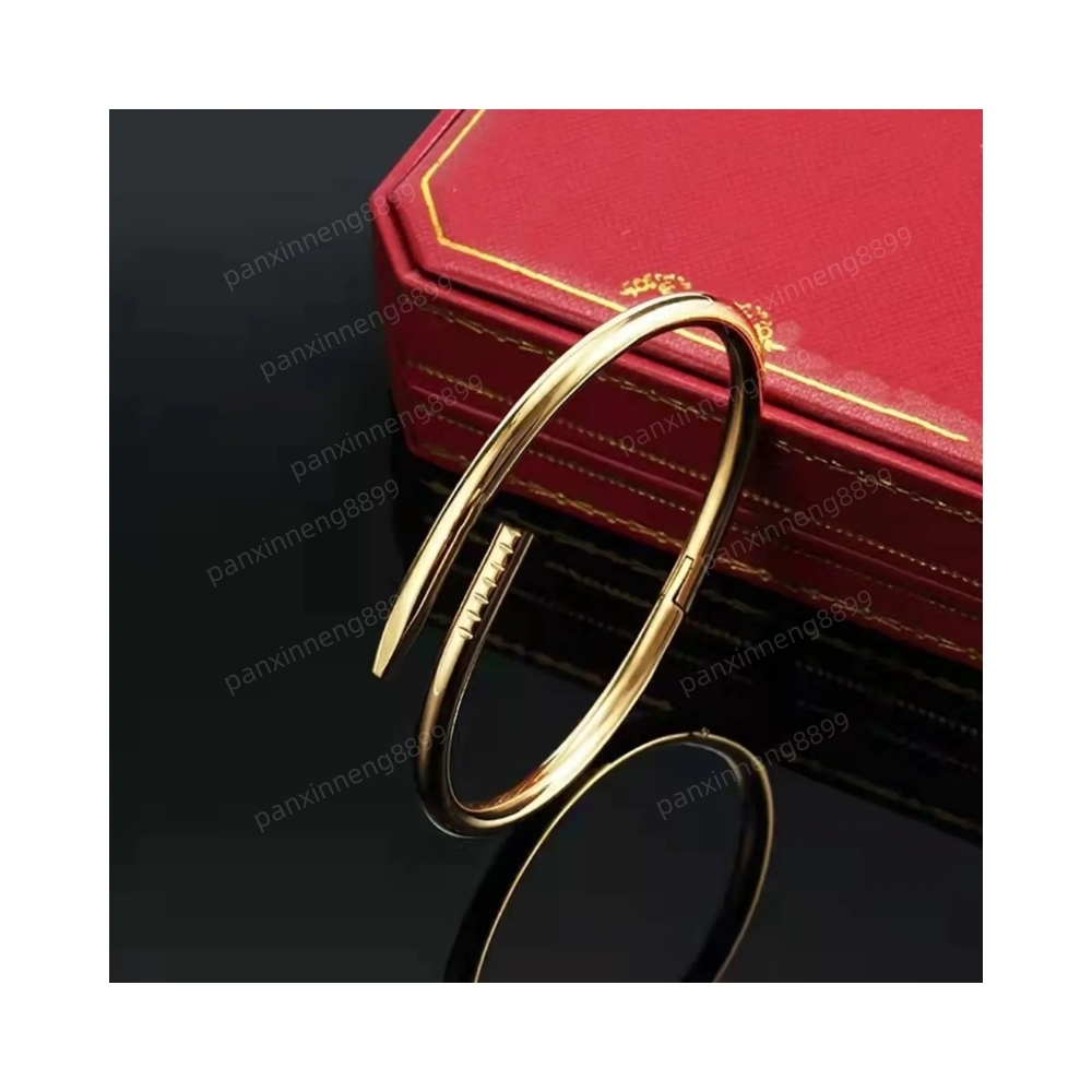 Bracelet Bracelet Gold Love Bracelet Braceuse Braceuses pour femmes Bracelets en alliage en alliage en alliage en acier inoxydable Pulseras