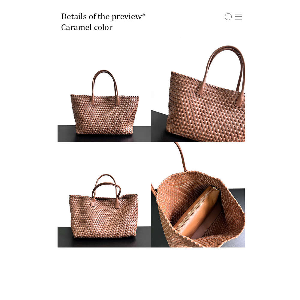 Mode Universal Große Designer Cabat Handtasche Schaffell Gewebte Tote Leder Klassische Kapazität Botteega Taschen Damen Tasche Korb Dame Geldbörse s5is