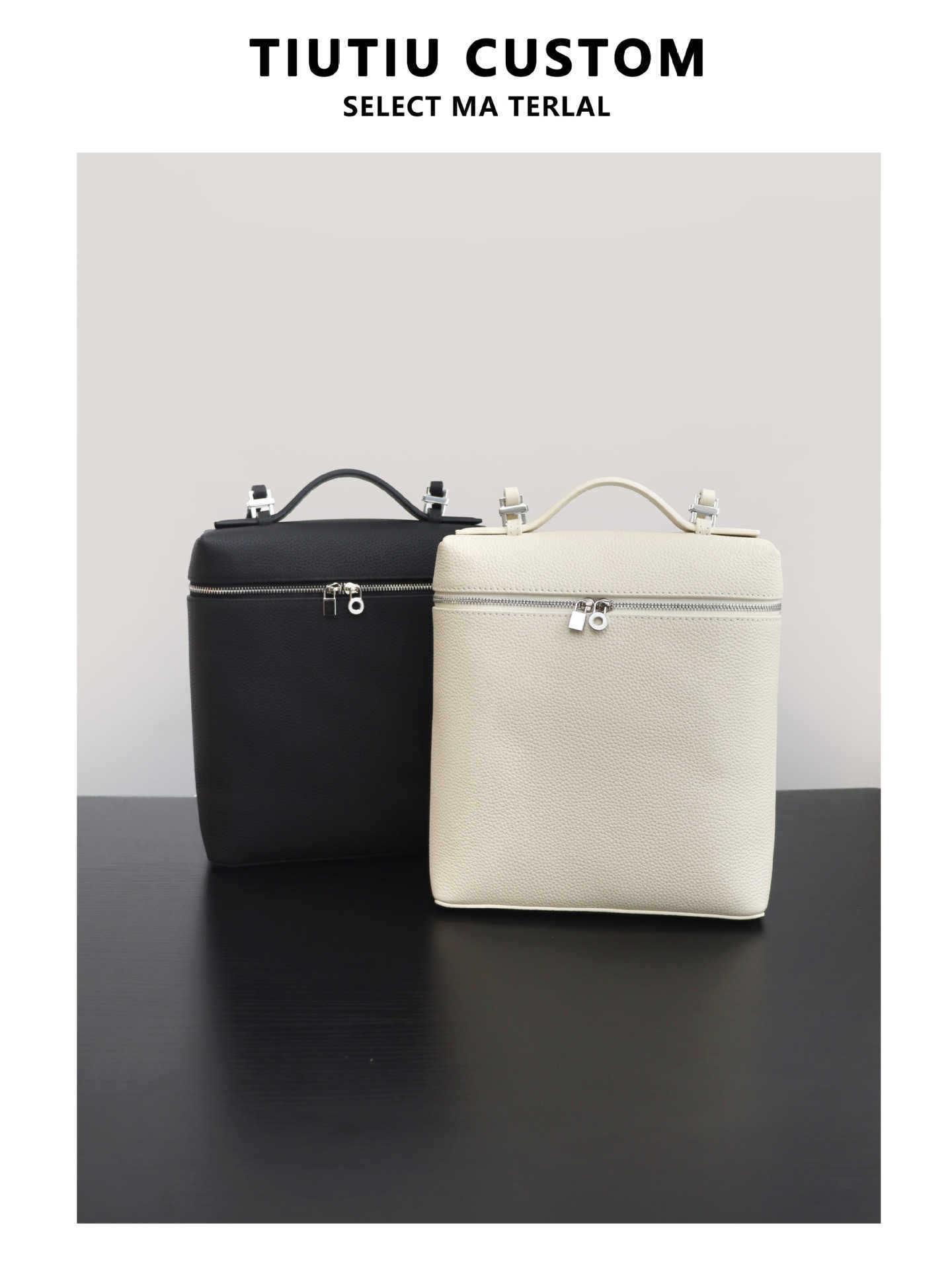 Designer-Abendtasche, Kosmetiktaschen, Lp19-Rucksack für Damen, 2023, neue Lunchbox-Tasche aus echtem Leder mit hoher Kapazität, Netizen Same Pendlertasche mit großer Kapazität