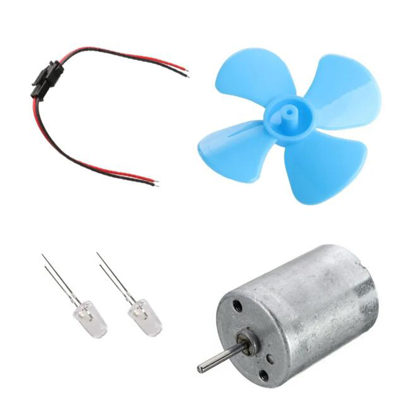 Wind Turbine Generator Kit Micro Dynamo Generator DC 0-20V Scientific Experiment Diode