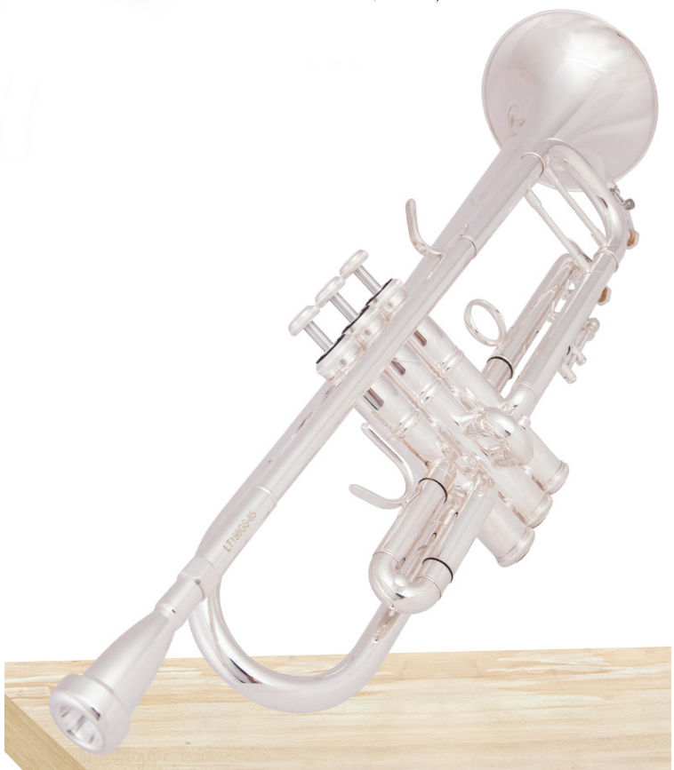 Neue Ankunft B-Trompete LT198GS-85 Silber Überzogene Trompete Kleine Messing Musikinstrument Trompeta Professionelle Hohe Qualität.