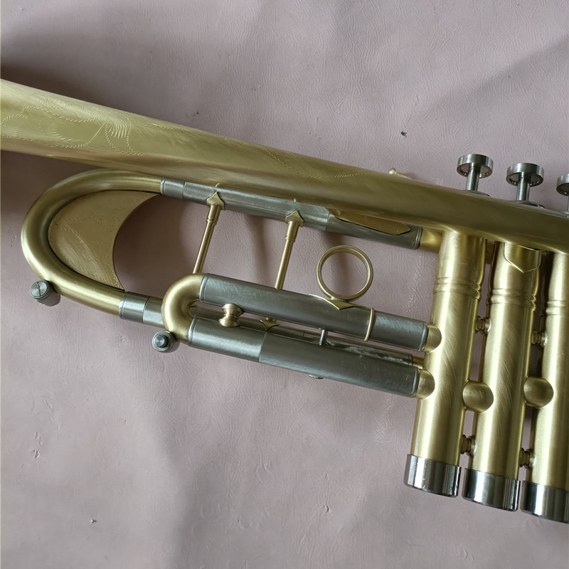 New Arrival Bc Trumpet TR-197GS Silver Plated Trumpet Small Brass Musical Instrument Trompeta Professional High Grade.