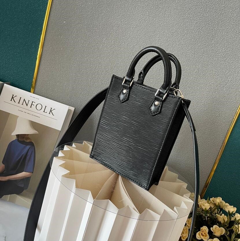 Tasarımcı Kadınlar Klasik Zincir Flep Omuz Crossbody Bag Luxury Havyar Gerçek Deri Tuval Petit Sac Plat Çanta Çantaları