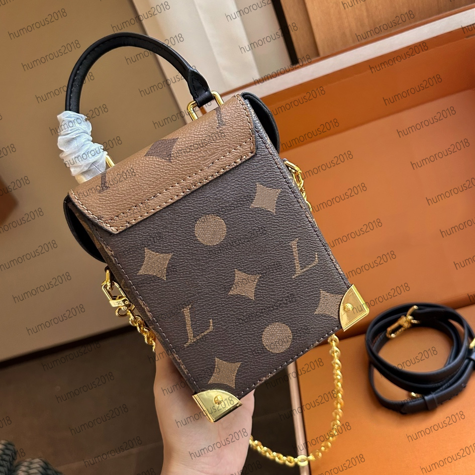Designers Camera Box tote bag WOMAN Fashion chain bag small square box handbag M82465