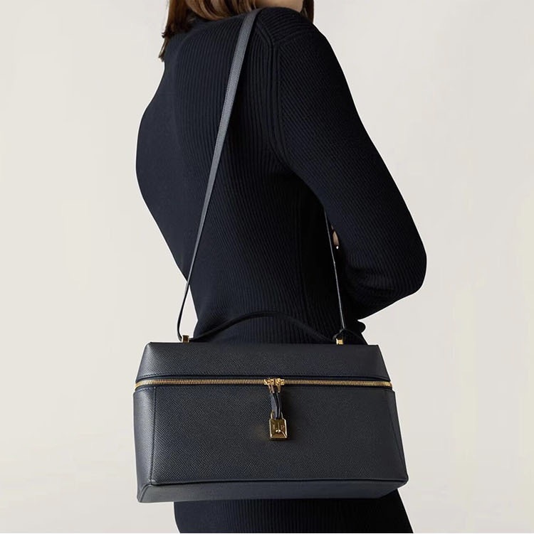 Designer de luxe authentique sacs d'épalage en cuir vintage extrabag 27cm de grande capacité et sacs à main