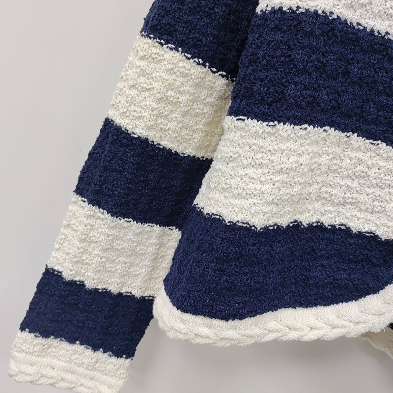 922 2023 Sonbahar Pist Sweater Uzun Kollu V Boyun Mavisi Beyaz Pembe Hardigan Flora Baskı Moda Günlük Kadın Giysileri Lixuan