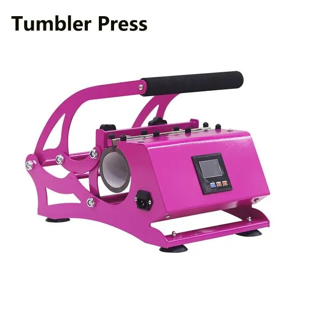 Vente en gros de machines de presse à chaud à gobelet maigre 110V 15/20 / 30oz tout en 1, machines de transfert par sublimation d'impression communes, stock disponible pour la personnalisation