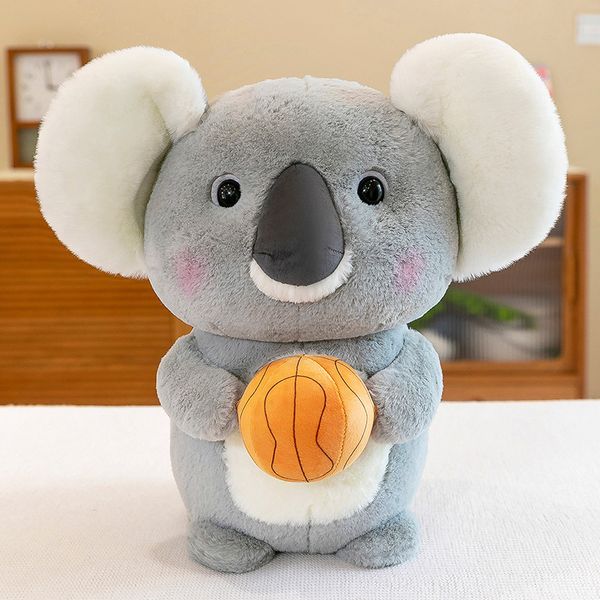 Animali di peluche ripieni di anime giocattolo carino simulato koala bambola bambini decorazioni la casa decorazioni la casa ragazze di compleanno bambini natalizi 3 stile 25 cm