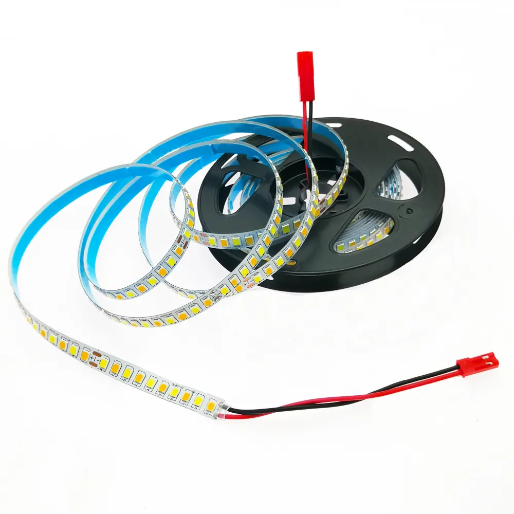 3 meter Bicolor LED-remsa 2835 200LED/M 2PIN 3PIN CONSTANT CURRENT CLEXIBEL RIBBON 3000K 6500K 51-60W XFÖR KONTERIER